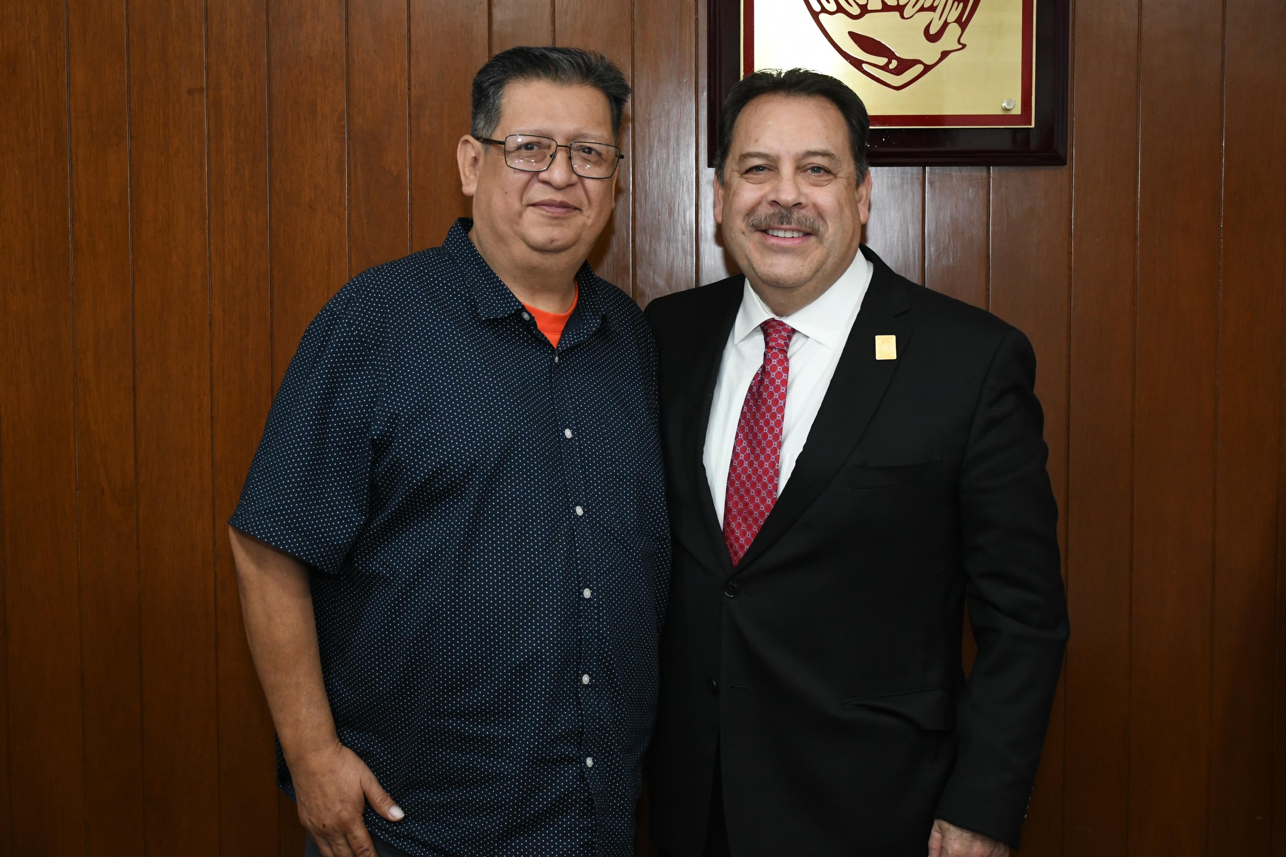 Reunión con compañeras y compañeros de la Sección XLI, Hospital Regional "1º de Octubre"